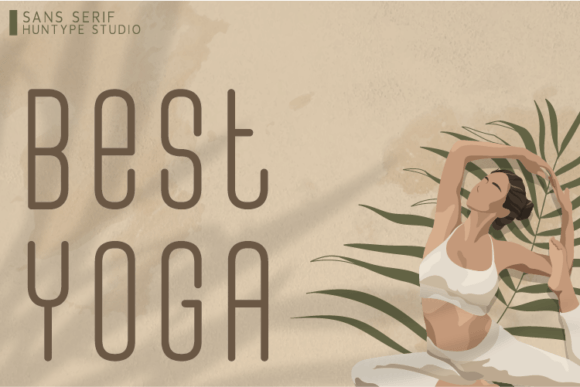 Best Yoga: A Versatile Sans Serif Typeface for Editorial Design
