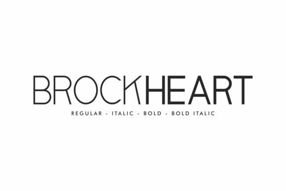 Brockheart: A Dainty Sans Serif for Modern Editorial Design