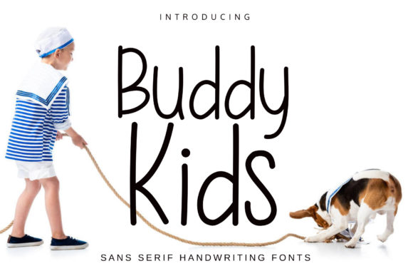 Buddy Kids: A Bold Sans Serif for Playful Brands