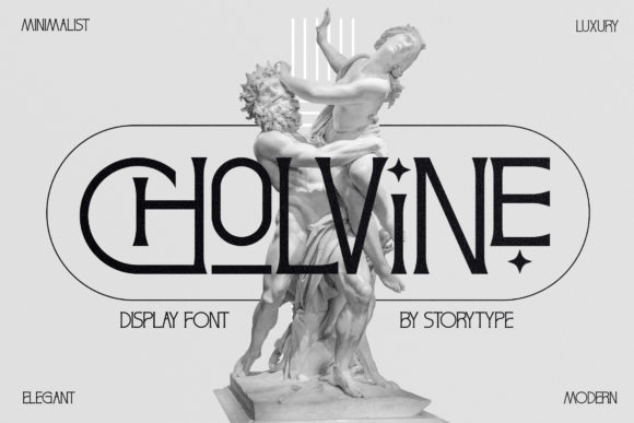 Cholvine: A Clean Sans Serif Font for Modern Editorial Design