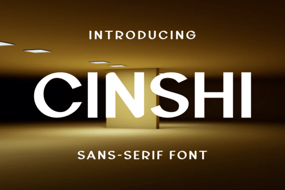 Cinshi: A Distinct Sans Serif Font for Modern Web Design