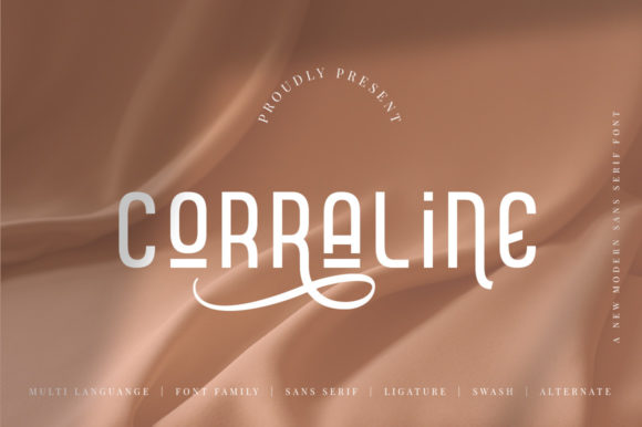 Corraline: A Sturdy Sans Serif Font for Editorial Design