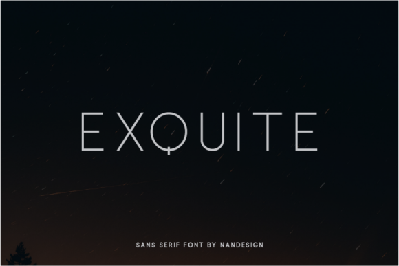 Exquite Font: A Clean Typeface for Modern Branding