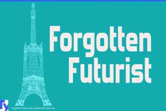 Forgotten Futurist: A Retro Font for Modern Web Design