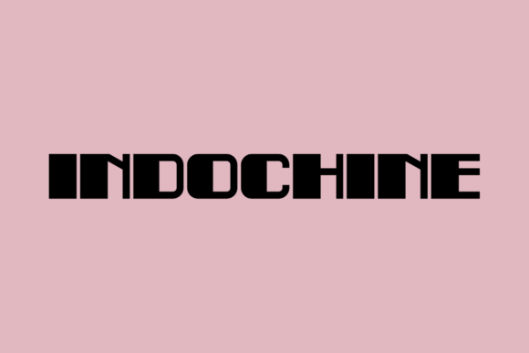 Indochine Font: Bold Typography for Scroll-Stopping Marketing