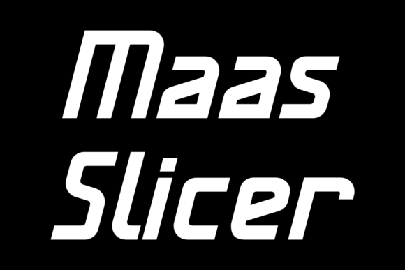 Maas Slicer: A Clean Typeface for Small Business Branding