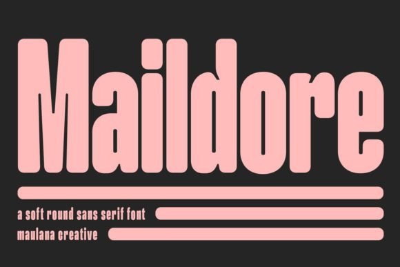 Maildore Font: A Soft Sans Serif for Polished Branding