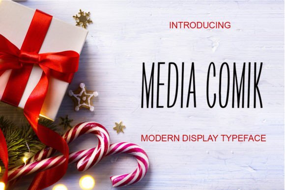 Media Comik: A Sleek Sans Serif Font for Modern Branding