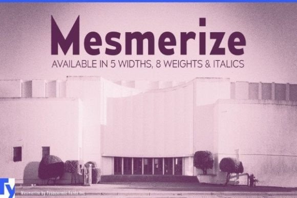 Mesmerize Font Review: A Retro 80s Typeface for Branding