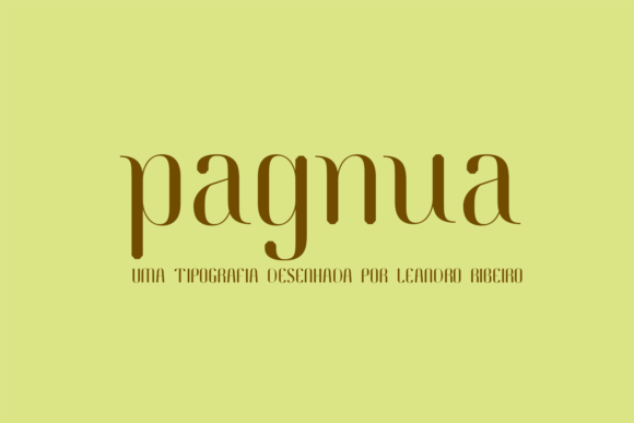 Pagnua: A Modern Sans Serif Font for Digital Brands
