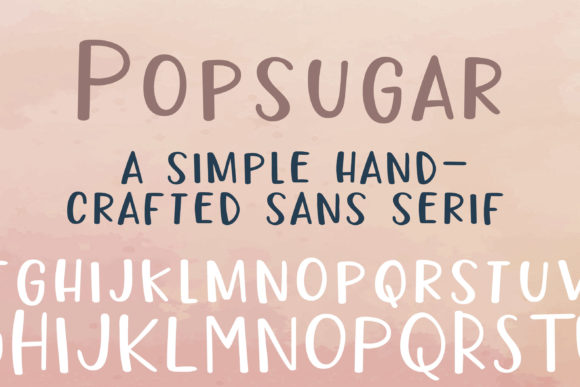 PN Popsugar: A Playful Sans Serif for Modern Branding