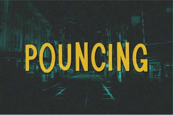 Pouncing Typeface: A Fresh Sans Serif for Editorial Design