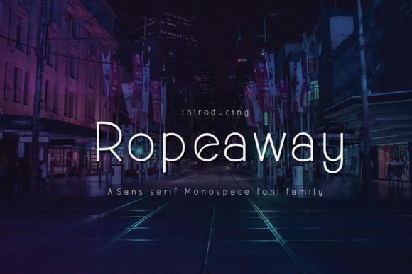 Ropeaway: A Clean Sans Serif Font for Editorial Design
