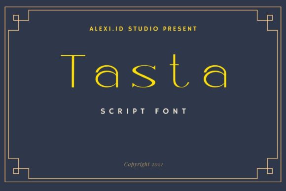 Tasta Review: A Bold Sans Serif for Modern Brand Identity