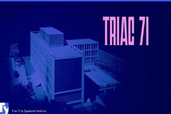 Triac 71: A Funky Sans Serif for Editorial Impact