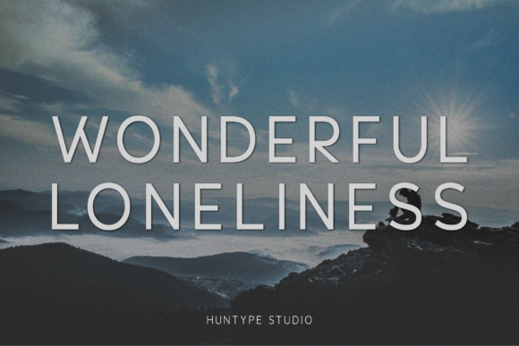 Wonderful Loneliness Font: A Maker's Guide to Modern Sans Serif Design